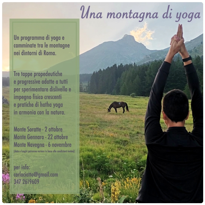 Una montagna di yoga - autunno 2022