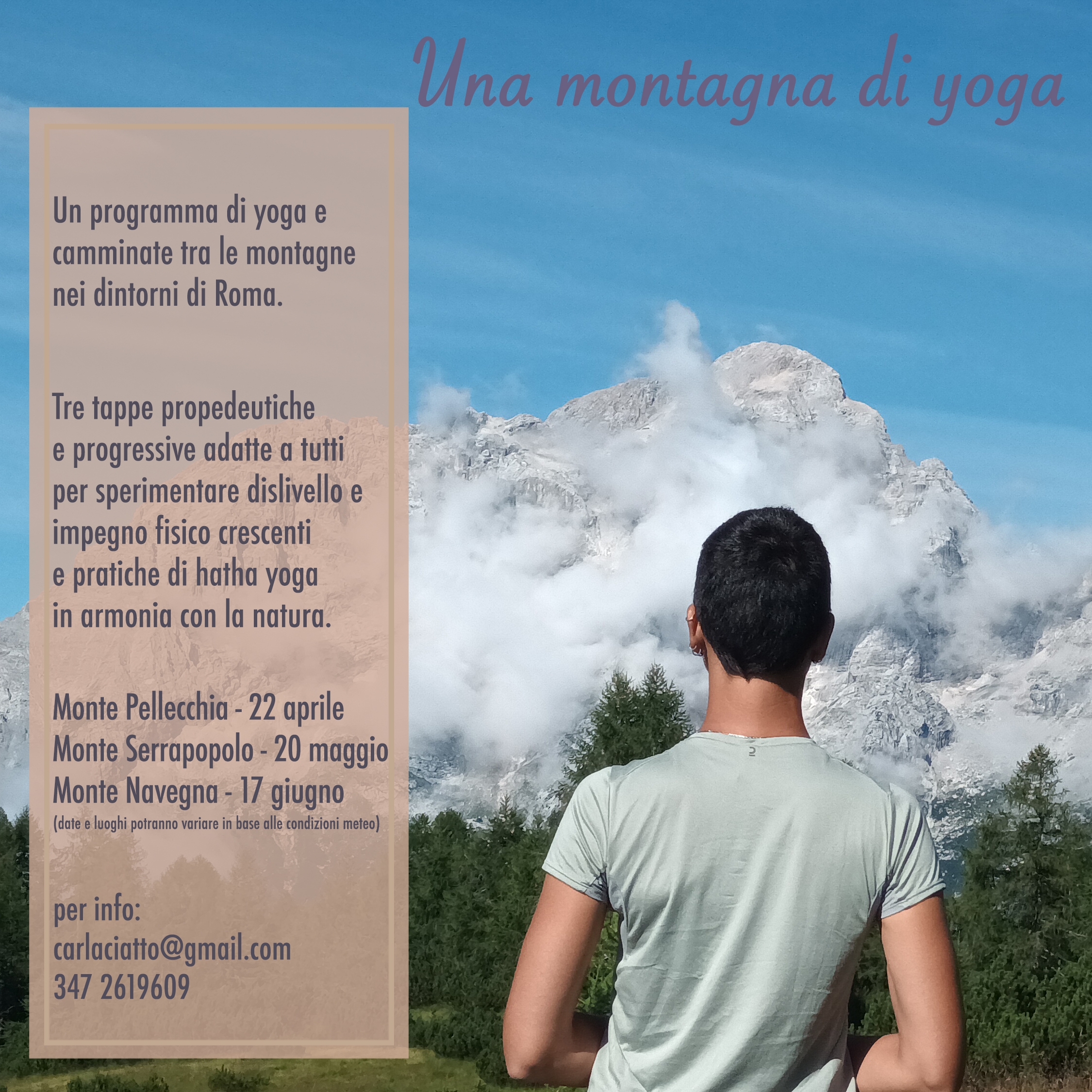 Una montagna di yoga - primavera 2023